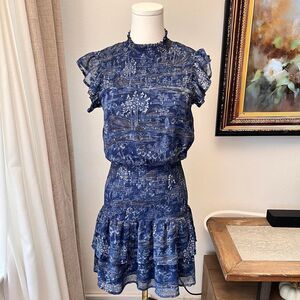 Aqua Women's Blue Dress - Size XS